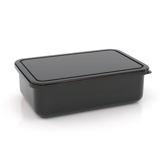 Black Small Plastic Lunch Boxes